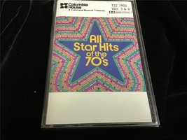 Cassette Tape All Star Hits of the 70s Vol 3 &amp; 4 Various Artists - £9.44 GBP