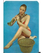 ⭕PORTUGAL POCKET CALENDAR - YEAR 1971- SEXY GIRL - $94.08 MXN