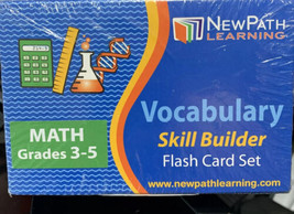 Math Vocabulary Flash Cards, Grades 3-5 - $9.78