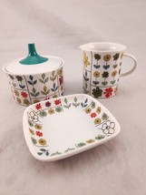 Rosenthal Piemonte Floral Pucci MCM 4 PCS Mini Sugar Lid and Creamer Sma... - £32.69 GBP