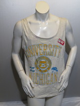 Michigan Wolverines Tank Top - Puffer Graphic with School Crest - Mens Small  - $49.00