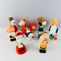 Peanuts Gang Snoopy Charlie Brown Peppermint Patty Lucy Toy Lot McDonalds Toys - £13.83 GBP