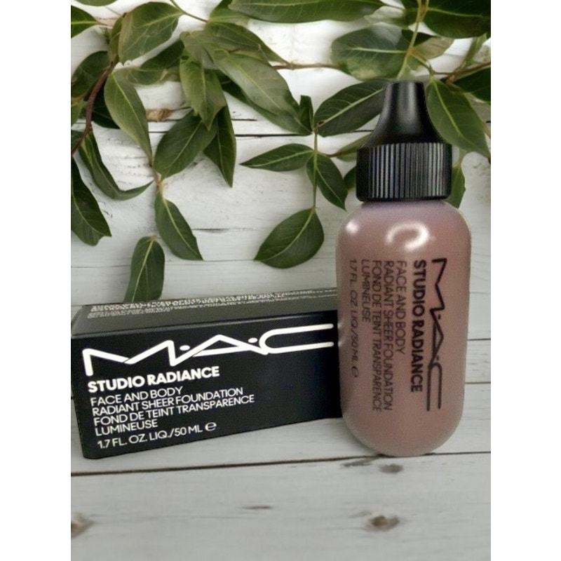 MAC Studio Radiance Face &amp; Body Radiant Sheer Foundation N9 NEW FREE SHI... - $22.54