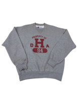 Vintage Harvard Property Of DHA 1994 Athletics Russell Gray Sweatshirt X... - $1,880.76 MXN