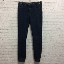 Blue Spice Womens Skinny Jeans Stretch Dark Wash Low Rise Denim Juniors 1 - £12.04 GBP