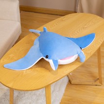 Cartoon Fish Devil Ray Rajiformes Plush Toys Creative Mobulidae Plushie Pillow S - £19.36 GBP