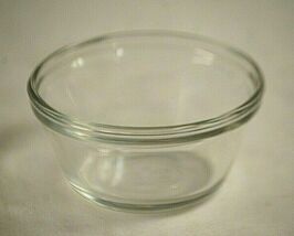 Ramekin Clear Glass Custard Cup Anchor Hocking Vintage USA 6 oz. 1034 - $7.91