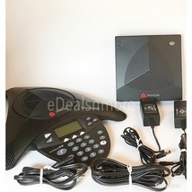 Polycom SoundStation 2W Conference Phone Complete 2201-67800-160 Expanded - $158.35