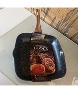 Cook’s Supply 11in Dual Pour Spout Non-stick Aluminum Grill Pan - $39.59