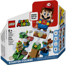 NEW LEGO 6288910 Super Mario Adventures with Mario Starter Course 71360 - £74.04 GBP