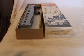 HO Scale Con-Cor, Coach Passenger Car, Santa Fe, Silver, No #,  Built - $40.00