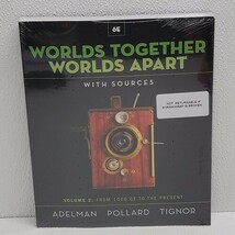 Text book : Worlds Together Worlds Apart 6E Volume 2 - New Sealed! - $57.83