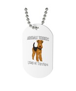 Airedale Terrier Dog Tag, Jewelry - $7.00