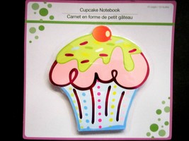 Cupcake W/Pink Frosting Unique Shaped Fun Note Pad 50 Pages 5&quot;x 5&quot; Packa... - £3.50 GBP