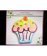 Cupcake W/Pink Frosting Unique Shaped Fun Note Pad 50 Pages 5&quot;x 5&quot; Packa... - £3.43 GBP