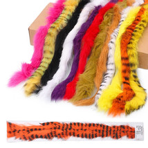 Rabbit Zonker Strips Fly Tying Material Vertical Cut Rabbit Fur Trout Sa... - £21.50 GBP+