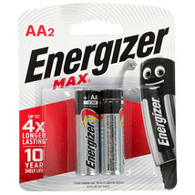 Energizer Alkaline Batteries (2pk) - AA - $325.31 MXN