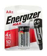 Energizer Alkaline Batteries (2pk) - AA - £13.69 GBP