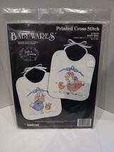 Janlynn Babywares Bunny Baby Bibs #136-02 Printed Cross Stitch Kit - $25.89