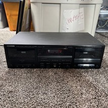 Kenwood KX-W4050 Stereo Cassette Deck Tested and Working - $49.99