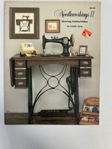 Cross Stitch Pattern Needleworkings II, Sewing Machine, Thread Spool - $3.96