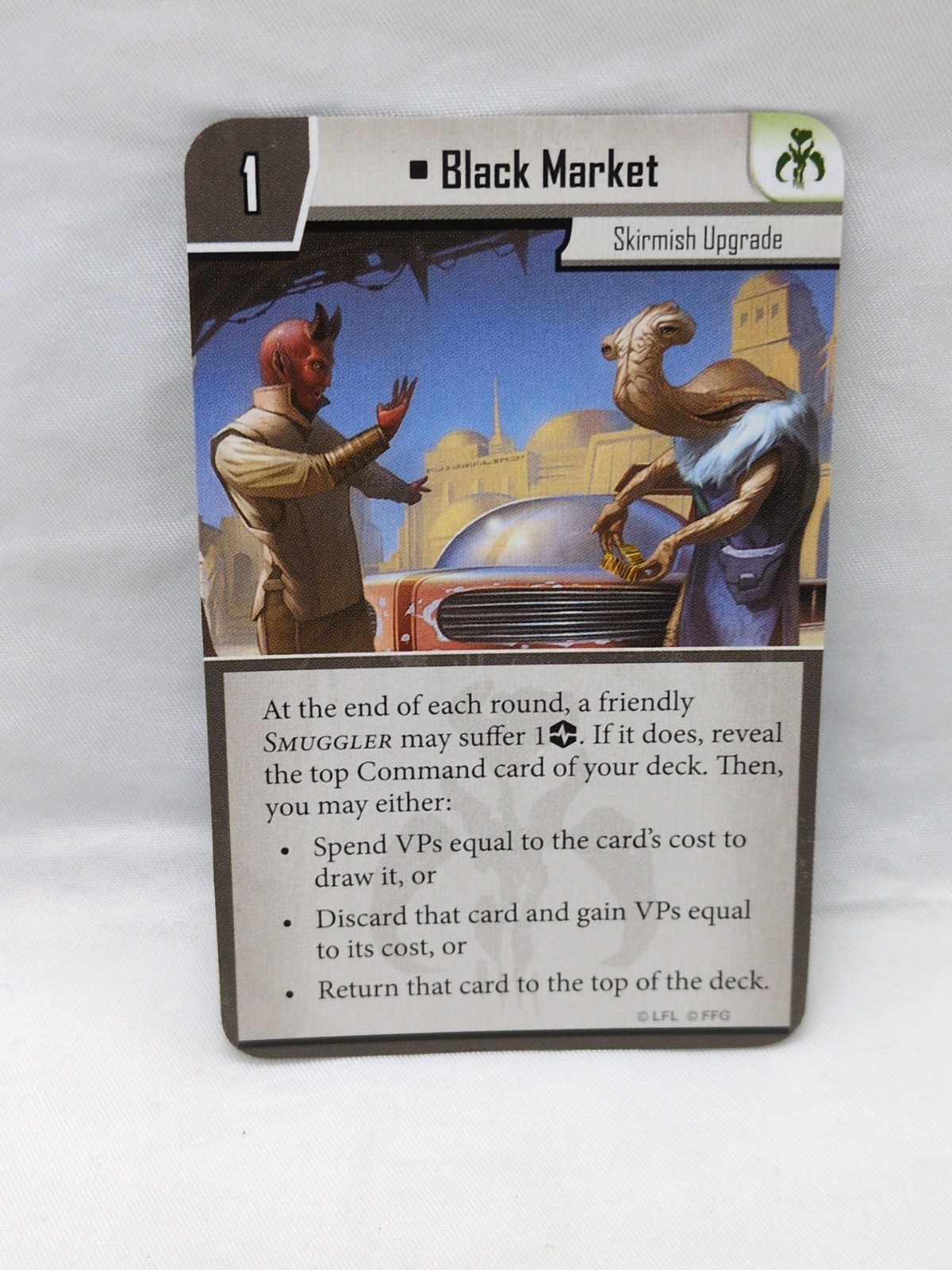 (3) Star Wars Imperial Assault Jabba The Hutt Villain Pack Cards Item image 6