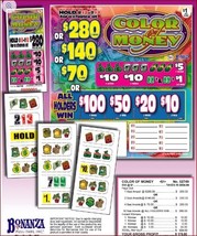 LuckyDucky $1 Pull Tabs  Color of Money Seal Card Game  504 Count  Fu... - €66,36 EUR