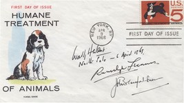 Wally Herbert Ranulph Fiennes Explorer Multi Hand Signed Autograph  FDC - £31.52 GBP