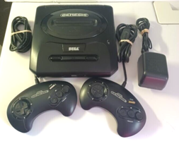 Sega Genesis Console Model MK-1631 System + Power Cable + 2 Controllers TURNS ON - £34.93 GBP