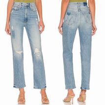 Mother Women’s High Waisted Study Hover Jeans Sz 30 We Are Castaways Dis... - $79.15