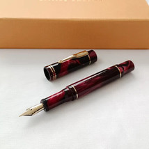 Gioia Allaria Amaranto Fountain Pen Black &amp; Red, Resin - $345.51