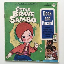 Little Brave Sambo 7&#39; Vinyl Record /  Book, Peter Pan Records - £23.06 GBP
