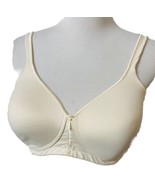Vanity Fair 72335 Body Caress Full Coverage Bra Womens 38C Wire Free Ivory - $242.75 MXN