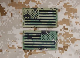 Infrared AOR2 Ir Us Flag Patch Set Us Navy Seal Nsw Nwu Type Iii Nswdg #Teams - £33.63 GBP