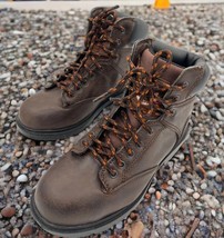Brahma Raid Brown Steel Toe Work Boots Mens Size 7 Enduro Pro Anti Fatigue MNBR0 - £28.48 GBP