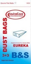 EnviroCare Dust Bags for Eureka Type B (Pack of 3 + 3 Filters) - £19.72 GBP