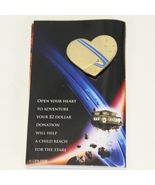 Vintage 2005 Zathura Heart Lapel Pin Brooch Variety Children&#39;s Charity - €21,02 EUR