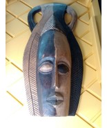 Handmade Solid Wood Uganda African Wall Mask  22&quot; - $69.99