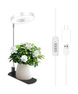 LBW Grow Light for Indoor Plants, Full Spectrum Halo Plant Grow Light wi... - $26.50 CAD