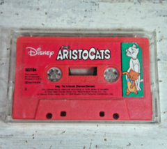 Vintage Disney The Aristocats Audio Cassette pink/red Sherman/Sherman - $8.54