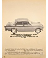 VOLVO Automobile Car Economy Reliable Sweden Europe -1965 Vintage Print Ad - $15.21 CAD