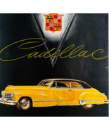 1947 Cadillac Advertisement Vintage Automobilia Luxury Car Yellow DWWW5 - $570.01 MXN