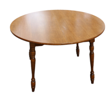 Vintage 1950’s HALE Co 704 Suede Mica Extension Dining Table 48” Diameter - £31.32 GBP