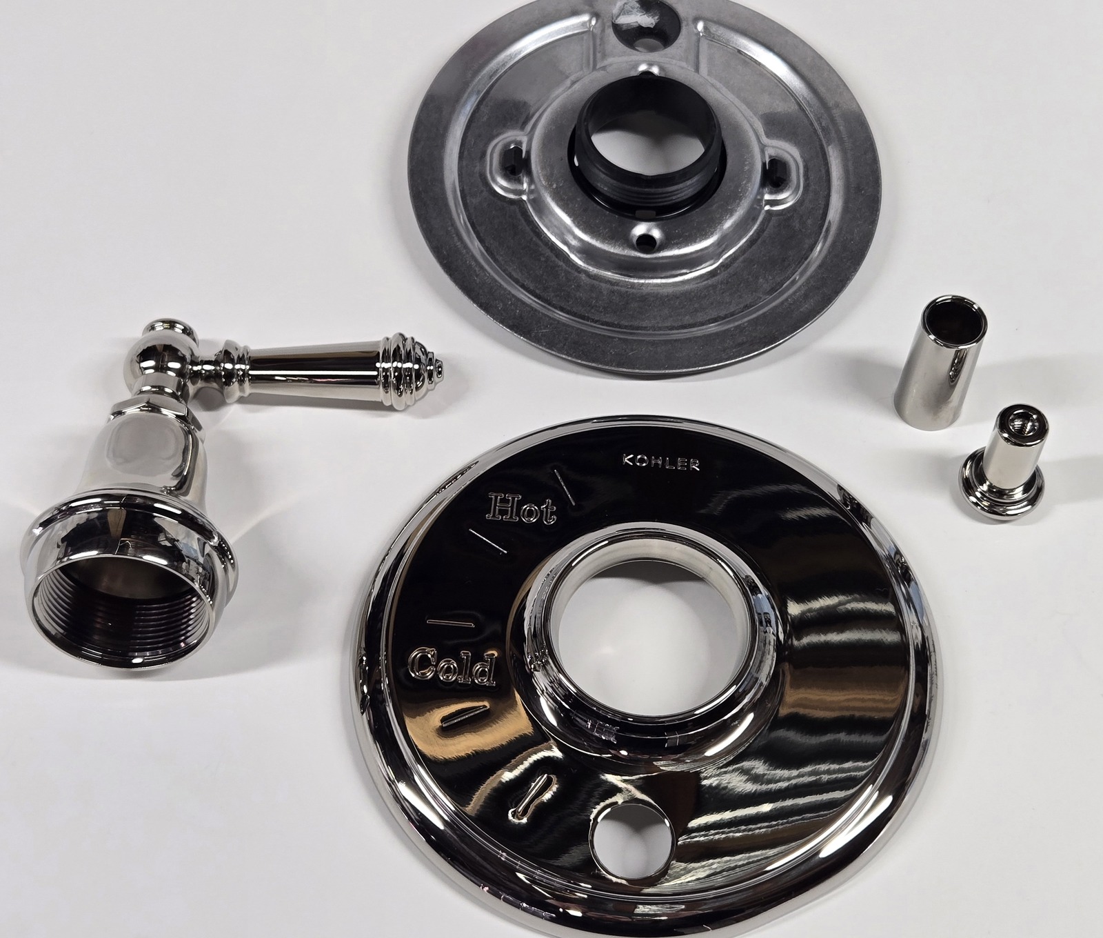 thumbnail image 2 of Kohler K T22032 4 SN Vibrant Polished Nickel Tempered Single Handle 3 Function Diverter Valve Trim   Less Valve 2 of 10
