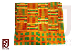 Kente Handwoven Cloth Asante Kente Ghana Kente African Art Fabric Cloth ... - £153.59 GBP