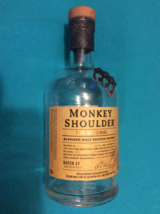 MONKEY SHOULDER BLENDED MALT SCOTCH WHISKY EMPTY BOTTLE - 750ml - BATCH 27 - $24.57 CAD