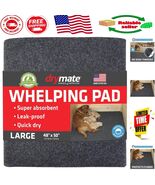 Customizable 48&quot; x 50&quot; Whelping Box Liner Mat - Machine Washable &amp; Absor... - $1,105.91 MXN