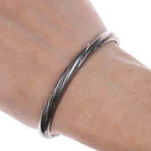 6.5&quot; retro 999 silver bracelet - $84.15