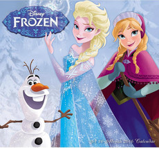 Walt Disney Frozen Movie Animation Art 16 Month 2016 MINI Wall Calendar, SEALED - £6.16 GBP