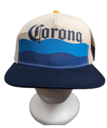 Corona Blue Wave Design Adjustable Baseball Cap Beer Hat NWT Official Beach - £19.55 GBP